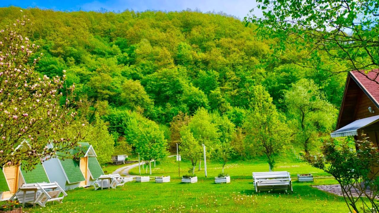 Hotel Una Kamp Bosanska Krupa Exteriér fotografie